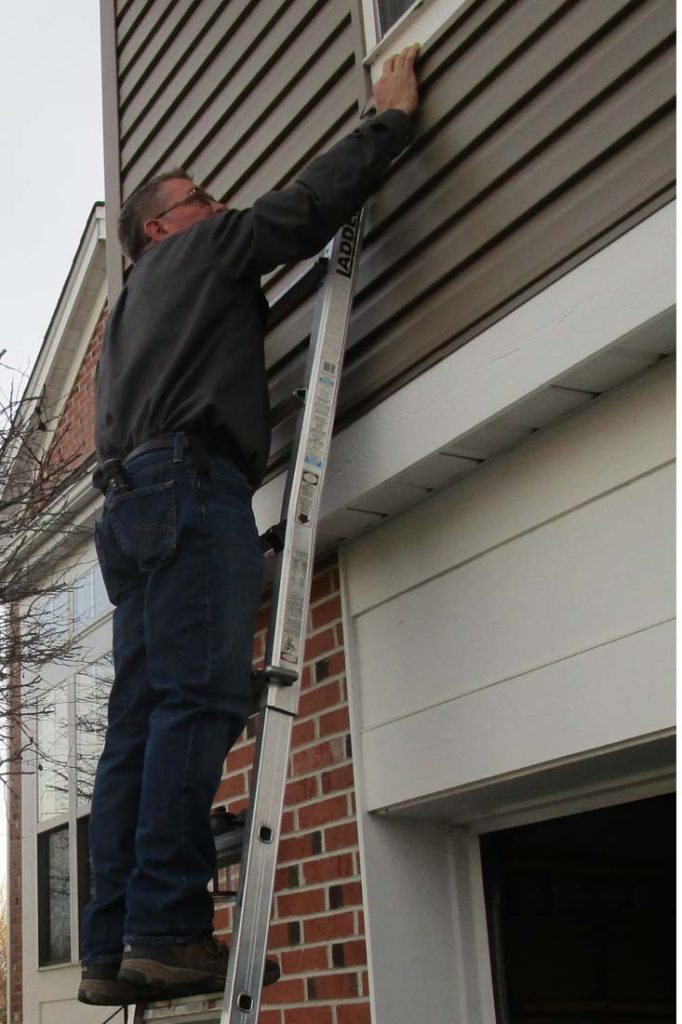 Kyle Stiverson Home Inspection Ladder