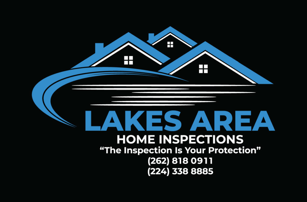 Lakes Area Home Inspections logo black