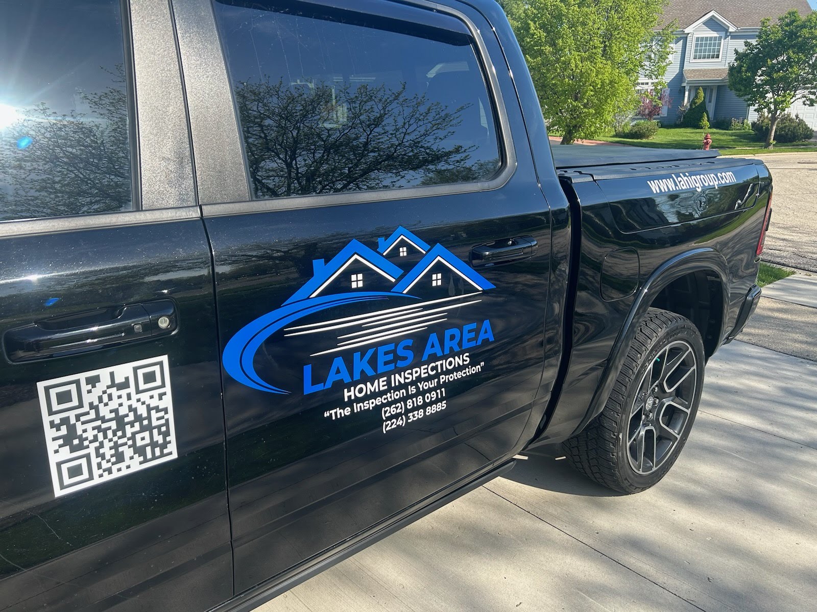 Lakes Area Home Inspection Truck